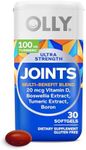 OLLY Ultra Joint Softgels, Boswellic Extract, Turmeric, Vitamin D, Boron, 30 Day Supply - 30ct