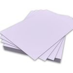 A4 Lilac Colour Paper 80gsm Sheets Double Sided Printer Paper Copier Origami Flyers Drawing School Office Printing 210mm x 297mm (A4 Lilac Paper - 80gsm - 50 Sheets)