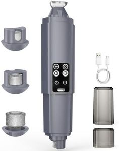 Felixora Dog Nail Grinder Quiet, 2-in-1 Paw Trimmer with Light for Dogs