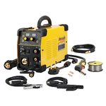 hynade Mig Welder, Spool Gun Mig Welding Machine Inverter 165A MTG165 SG, Dual Voltage 110/220V Gasless Mig Tig Stick 3 in 1 Welding Machine(MTG165 SG)