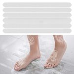 Non Slip Bathtub Stickers,36Pcs Bathtub Non Slip Stickers, High Adhesive Anti Slip Shower Stickers Bathtub Stickers, Non Slip Shower Stickers, Shower Floor Grips for Bathtub Shower Stairs(Clear)