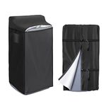 Iceberg Elf Water Softener Cover, Outdoor Water Softener Insulated Covers,（20"L X 21"W X 46"H Black）Four-Season Universal Waterproof Protective Equipment Accessories Cover