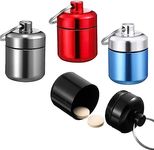 DARENYI 4Pack Small Pill Box Travel Pill Organizer Portable Pill Case Pocket Pill Box Waterproof Small Daily Pill Box for Outdoor Travel Camping
