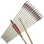 e5e10 33inch Wooden Arrows Handmade
