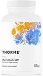 Thorne Research - Men's Multi 50+ - Comprehensive Daily Multi-Vitamin - 180 Capsules