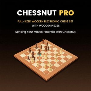 Chessnut Pro Electronic Chessboard, 55cm – Smart Bluetooth Board