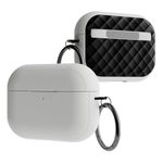 HUSH Premium Airpods Pro 2nd Generation Case Cover Compatible with Airpods Pro 1st/2nd Generation,Wireless Charging Compatible,Easy Clean TPU Material,Protective for Airpods Pro Case (White)