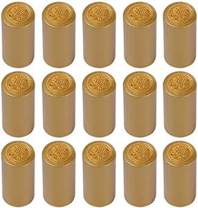 Toddmomy Tappo Champagne 100 Pz Capsule Termoretraibili in PVC, Vino Opaco Avvolgere Bottiglie Vino Capsule Termoretraibili Tappi Termoretraibili Maniche Termoretraibili Tappi per E Uso Home Decor