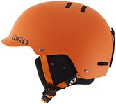 Giro Surface S Ski Helmet - Snowboard Helmet for Men, Women & Youth - Matte Ano Orange Small