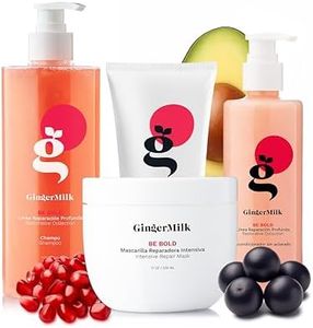 Restorative Capilar Set for damaged/mistreated hair caused by coloring, chemical processes / use of irons and dryers. BE BOLD COLLECTION Complete Regimen hair care