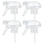 HOMBYS 4 Pack Clear Trigger Sprayer