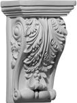 Ekena Millwork COR05X03X08ED 5 1/4-Inch W x 3 1/4-Inch D x 8 3/8-Inch H Edinburgh Corbel