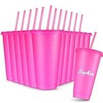 Amyhill 12 Pcs Reusable Cups with L