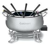 Cuisinart CFO-3SS Electric Fondue Maker, Brushed Stainless, 6.12" x 10.50" x 7.00"