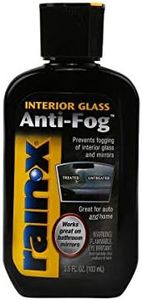 Rain-X AF21106D Glass & Mirrors Anti-Fog Treatment, Prevents Fogging & Steaming on Windshield and Visors, Improves Visibility, Great for Auto & Home