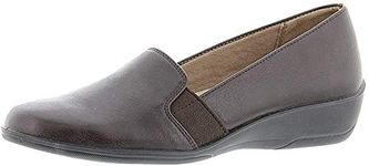 LifeStride Women's, Isabelle Slip-On, Chocolate, 8.5 Wide