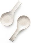 MIKIGEY Ceramic Spoon Rest Set of 2