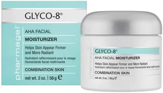 Pharmagel Glyco-8 Facial Firming Moisturizer for Combination Skin | Deeply Hydrating Daily Facial Moisturizer for Fine Lines and Wrinkles - 2 oz.