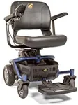 LiteRider Envy Lightweight Compact Power Chair for Mobility with Large 20" Seat - Disassembles for Travel - Fun to Drive Electric Wheelchair - GP162 by Golden Technologies