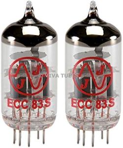 New In Box Gain Matched Pair JJ Electronics Tesla 12AX7 ECC83-S Vacuum Tubes