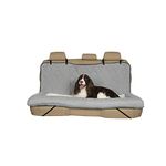 PetSafe Solvit Car Dog Bed, Fits Bench Seat, Large-Grey