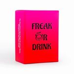 Freak Or Drink - The Freakiest Couple Drinking Game Perfect For Date Nights, Birthdays & Anniversaries - Let's Get Drunk, Wild & Freaky! | Valentines Gifts For Him/Her | Couple Gifts | Couple Games