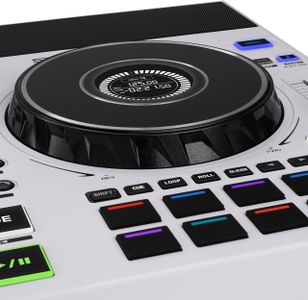 Denon DJ SC LIVE 4 White DJ Controller – 4-Deck Performance