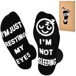 Stocking Fillers for Men,Christmas Socks Gifts for Dad Men Funny Socks, 9-11 Mens Socks Dad Christmas Gifts from Daughter Son,Secret Santa Gifts Mens Gifts for Christmas Birthday Fathers Day