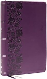 KJV, Personal Size Large Print Single-Column Reference Bible, Leathersoft, Red Letter, Comfort Print: Holy Bible, King James Version [Purple]