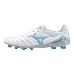Mizuno Monarcida NEO 3 PRO Soccer Cleat, Club Activities, Football, Wide, Lightweight, multicolor (white / blue), 27.0 cm 2E