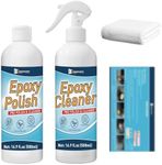 INNOVAYOU Resin Polishing Kit, Resin Polish 16oz and Cleaner 16oz, Epoxy Polish Removes Scratches & Scuffs, Suitable for Epoxy, Metal, Jewelry Grinding and Polishing