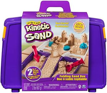 Kinetic Sand 6037447 Folding Sandbox, Multi Colour