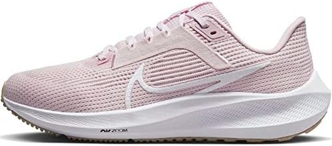 Nike Womens W Air Zoom Pegasus 40 Running Shoe, PEARL PINK/WHITE-PINK FOAM -HEMP, 5 UK (7.5 US)