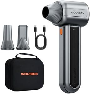 WOLFBOX MF400 Cordless Leaf Blower - Lightweight Jet Blower & Car Dryer