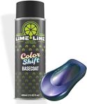 LiME LiNE Premium Automotive Basecoat Aerosol Spray Paint - Fast Drying- Custom Paint, Must Be Clearcoated! (Purple + Red + Green)