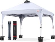 ABCCANOPY Outdoor Pop up Canopy Tent 10x10 Camping Sun Shelter-Series, White