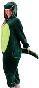 PARTTELY Adult Unisex Onesie Pajamas Halloween Costume -Halloween Cosplay Suit Animal One Piece Sleepwear Homewear