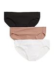 GAP Women's 3-Pack No Show Bikini U