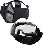 OneTigris Tactical Goggles Over Gla