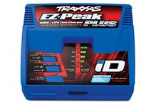 Traxxas TRA2970 2970 EZ-Peak Plus 4-Amp NiMH/LiPo Fast Charger with ID Auto Battery Identification Vehicle