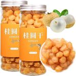 Wanhua Hall Dried Longan 10oz/280g Longan Fruit Dried,Longan Fruit,100% Natural Fruit Meat,Sulfur-free,No Sugar, Healthy Snack, Cooking&Chewing 桂圆干 龍眼乾