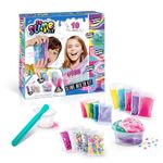 So Slime DIY Mix'in Kit 10 Pack, Multi-coloured, Make 10 Slimes, Styles and Decorations for 100+ Combinations, No Glue! No Mess!,Everything Included to Mix Your Own Slime