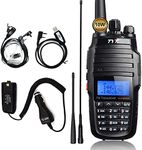 TH-UV8000D Dual Band Ham Radio 10W 3600mAh Battery, Cross-Band Repeater VHF/UHF with Battery Eliminator