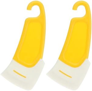 3D Printer Spatula, 2Pcs Silicone Spatula for 3D Printing Resin Removal, Resin Spatula Tools, Professional 3D Printer Tools Accessories, 3D Printer Accessories for Model Stripping Safety, Yellow
