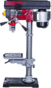LUMBER JACK 16mm Pillar Drill Press – 12-Speed Bench Top, 600W, Cast Iron Table