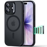 ESR for iPhone 17 Case, Camera Control Cover, Compatible with MagSafe Accessories, TPU, Military-Grade Drop Protection, Shock-Absorbing Air Guard Corners, Hybrid Series, Frosted Black