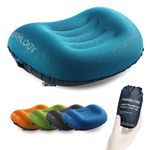TREKOLOGY Pillow ALUFT 2.0, Camping Pillow for Sleeping, Inflatable Pillow, Inflatable Travel Pillow Camp Pillow, Oreiller de Voyage Backpacking Pillow Comfy Air Pillow