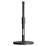 On Stage DS7200B Adjustable Desk Microphone Stand, Black