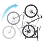 Bicycle Stands for Bikes, Vertical Bike Stand Space-Saving Rack with Adjustable for Garage & Apartment, Bike Stands for Indoor Storage