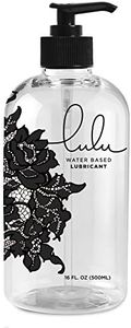 Lulu Natural Water Based Lubes. Personal Lubricant, Liquid Lube for Men, Women and Couples, Lubricants. (16oz)